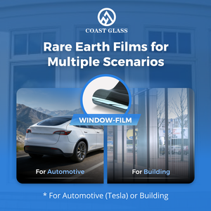 Film décoratif réutilisable pour fenêtre, auto-adhésif, statique, pour voiture, bâtiment, isolation solaire aux extraits <span class=keywords><strong>de</strong></span> terres rares - Product Image 1