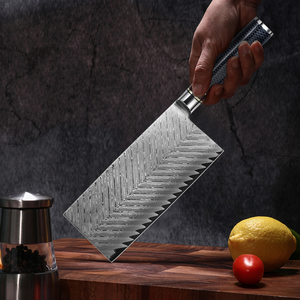 Cuchillo japonés profesional VG10 de acero damasco para picar, 7 pulgadas, para Cocina - Product Image 5