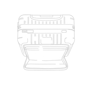 Valigia <span class=keywords><strong>Trolley</strong></span> Rigida Leggera in Policarbonato Serie Essential, Bagaglio a Mano di Lusso Rimow 21 Pollici con Custodia Essenziale - Product Image 6