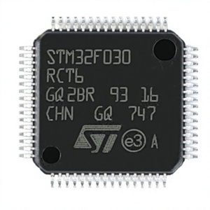 Microcontrôleur ARM Cortex-M0 32 bits d'origine STM32F030RCT6, 256 Ko de mémoire Flash, 64-LQFP, STMicroelectronics - Product Image 1