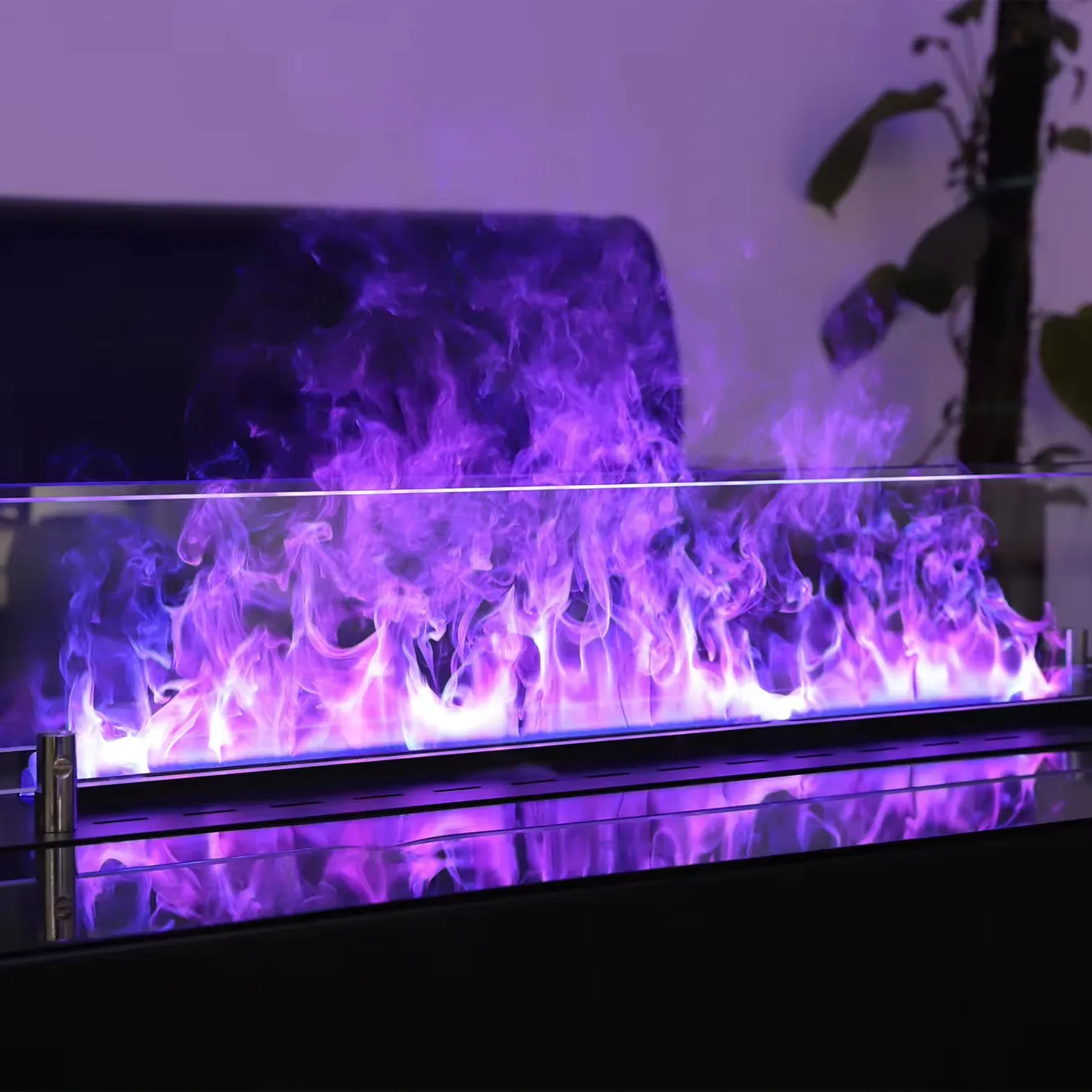 Inno-lửa 72 inch lò sưởi hơi tự động tạo độ ẩm lò sưởi điện bếp chèn với ánh sáng LED