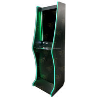 Kabinet Kayu Multi Game Layar Sentuh Vertikal 32 inci dengan Permainan Bola Api, Mesin Game Koin Paling Populer di AS