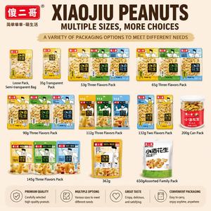 Snacks al por Mayor OEM en Oferta, Paquete de Prueba de 53g, 3 Sabores: Cacahuetes con Cerveza, <span class=keywords><strong>Sal</strong></span> y Pimienta, BBQ Picante, Snack Chino Crujiente - Product Image 5