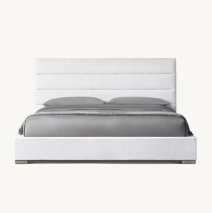 Sassanid OEM Best Quality Home <b>Staging</b> Luxury Furniture Set Bed Fabric Tufted <b>Platform</b> Customizable - Product Image 1