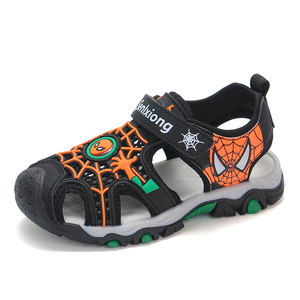 <span class=keywords><strong>Sandales</strong></span> pour enfants à la mode estivale, design anti-collision avec velcro, semelle souple, Spider-Man, <span class=keywords><strong>sandales</strong></span> de sport pour enfants d'extérieur - Product Image 3