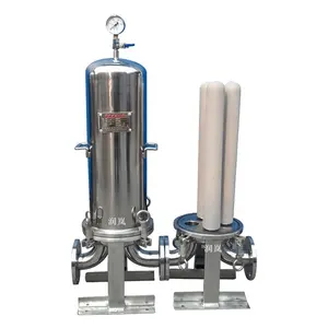 Anpassbares hoch effizientes Titanstab-Wasser aufbereitung filter gehäuse in Lebensmittel qualität