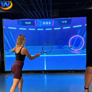 <span class=keywords><strong>Jeux</strong></span> d'entraînement interactifs AR multi-joueurs : Tennis, Football, Basketball, Volleyball – Jeu <span class=keywords><strong>de</strong></span> projection murale multi-balles - Product Image 2