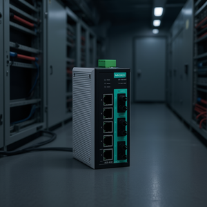 สวิตช์ Moxa EDS-408A-3M-ST แบบจัดการได้ 8 พอร์ต สำหรับติดตั้งบนราง DIN สำหรับอุตสาหกรรม ใช้ในระดับองค์กร - Product Image 3