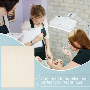 Inkless thực hành tấm da borre microblading cao su Tattoo Sin tinta microblading da thực hành Pad - Product Image 4