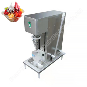 Commercial Ice Cream Machine for Sale Real Fruit Ice Cream Mixer Yogurt Stock Swirl Ice Cream Mixing Blending Machine - Product Image 5