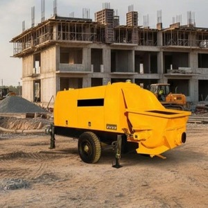 Pompe à béton sur remorque, <span class=keywords><strong>prix</strong></span> de <span class=keywords><strong>gros</strong></span> direct usine avec garantie de 3 ans pour les distributeurs étrangers - Product Image 2