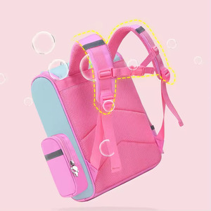 Cartoon Schoolbag Waterproof Kindergarten Children's <strong>Backpack</strong> Zipper Closure with <strong>Front</strong> Chest Buckle - Product Image 6