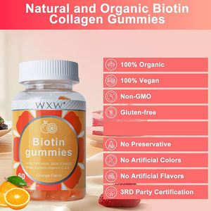 Usine directe personnalisé biotine croissance des cheveux gommes supplément collagène cheveux peau et ongles vitamines gommeux - Product Image 4