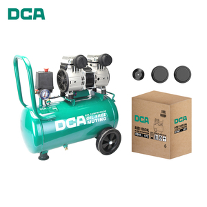 Compresseur d'air sans huile industriel DCA de haute qualité 1100W 8Bar 24L 220V AQE1100/24L 2850/min - Product Image 1