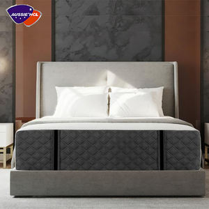 Colchón híbrido para dormir bien enrollable, colchón de espuma viscoelástica de gel de bolsillo, tamaño <span class=keywords><strong>king</strong></span> Queen, doble, el mejor colchón de cama con muelles - Product Image 1