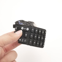 Teclado de Control de Silicona con Caracteres Impresos en Pantalla a Color Personalizados para Control Remoto de Televisión Inteligente