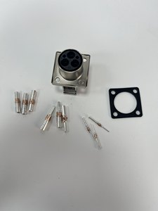 Góc bên phải <span class=keywords><strong>DC</strong></span> 1500V 3 cực HV kết nối điện áp cao kết nối EV kết nối đôi nữ - Product Image 3