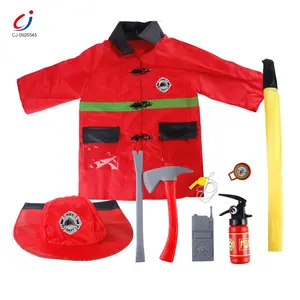 Chengji Fire Fighter Kids Interaction Educational Pretend Play Game Rescue Tools Kids Fireman Costume Toy