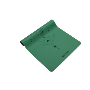 Estera de Yoga de <span class=keywords><strong>Fitness</strong></span> personalizada de 4mm de grosor de alta calidad, goma de PU Natural antideslizante con impresión de logotipo, estera de Yoga Premium - Product Image 2