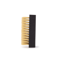 Brosse de nettoyage de chaussures de haute qualité avec manche en bois et poils de cheval, accessoire de soin des chaussures de qualité supérieure