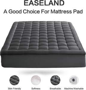 100% algodón edredón colchón almohadilla relleno <span class=keywords><strong>cama</strong></span> gruesa Protector transpirable para el hogar - Product Image 2