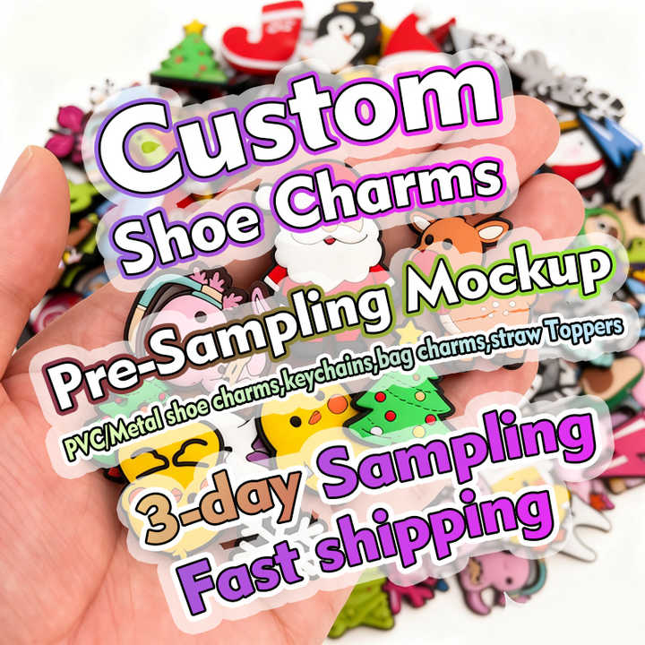 I Want to Custom My Logo Soft PVC Shoe Charms and Good Quality Low Moq ...