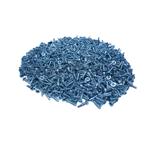 Vis autoperceuses pour cadre de fenêtre, acier C1022 zingué blanc, pour fixation PVC et aluminium - Product Image 2