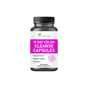 Factory Direct 15 Day Colon Cleanse Capsules with Senna Leaf Bowel Movements Nutrient Absorption Digestive Support Capsules - Product Image 1