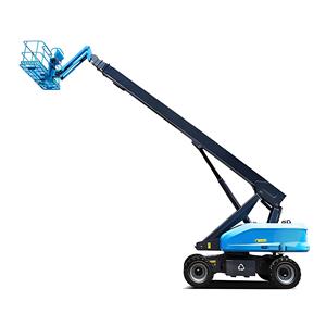 China Lagarta Spider Boom Lift Telescópica Hidráulica Diesel Wheel Drive Boom Lifting Platform Cherry Picker