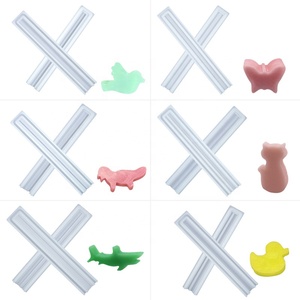 D5067 <strong>Strip</strong> Sandwich tube Handmade sugar Mousse Cake roll Ice cream ice block jelly Chocolates <strong>Resin</strong> Mold Silicone 3D Mould - Product Image 3