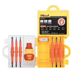 JNT 14 In 1 Ratchet <b>Screwdriver</b> Set Multipurpose Torx Bit Anti Slip Handle For Diy Repair Tools - Product Image 2