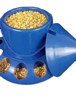 Mangeoire et abreuvoir automatiques en plastique épaissi, lavables, pour pigeons, poulets, canards, oies, cailles, boîte à grain
