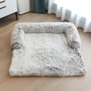 Açık seyahat güvenliği köpek kanepesi koltuk Pet araba yükseltici koltuk Faux kürk yumuşak sıcak köpek kedi güvenlik iki yolu kullanın - Product Image 2