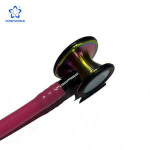 Estetoscopio rojo de alta calidad de moda del estetoscopio de la cardiología del estetoscopio - Product Image 6