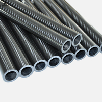 Tube en fibre de carbone 3K T300 T700 directement de l'usine avec contrôle qualité strict