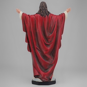 Vente en gros d'usine Statues religieuses catholiques en résine Cadeaux chrétiens commémoratifs pour elle Figurine <span class=keywords><strong>de</strong></span> bébé en gros Sacré-Cœur <span class=keywords><strong>de</strong></span> Jésus - Product Image 4