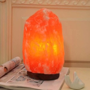 Lámpara de Roca Natural de Alta Durabilidad, Luz Nocturna Impermeable con Cristal de Sal para el Hogar, Lámpara Decorativa Práctica para Cabecera, para Interiores y Exteriores - Product Image 4