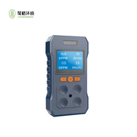 Detector de Gas Portátil Multigas LEL H2S CO O2 con Bomba de Succión y Difusión, Detector de Gas OEM para GLP y Metano
