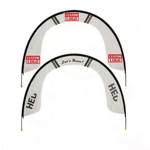 Arco de Meta para Eventos Deportivos, Publicidad Exterior, Arco de Carrera, Logotipo Impreso Personalizado, Estilo Bandera, Puertas de Cronometraje Deportivo - Product Image 2