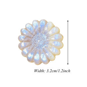 थोक प्राकृतिक चंद्रमा क्रिस्टल पॉलिश नक्काशी सूरजमुखी के आकार के पत्थर के आकार के पत्थर - Product Image 2