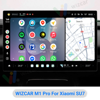 Para Xiaomi SU7 YU7 2024-2026 | WIZCAR M1 Pro Android Auto Inalámbrico Soporte Google Waze Maps Spotify para Teléfono Android