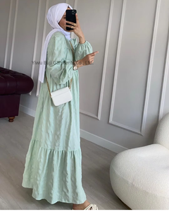 Muslimisches Kleid für Frauen Abaya Dubai Türkei Islamisches Gewand Arabische Lange <span class=keywords><strong>Jelaba</strong></span> Femme Musulman Abayas Kleider für Frauen Kaftan Niqab - Product Image 2