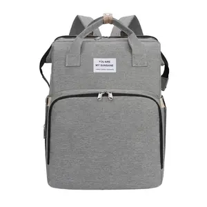 Tragbare Outdoor-Reise Multifunktion ale Mama-Tasche Faltbare Krippe Baby mit großer Kapazität