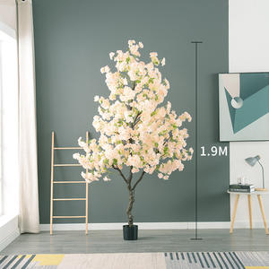 Árbol artificial japonés Sakura flor <span class=keywords><strong>de</strong></span> <span class=keywords><strong>cerezo</strong></span> árbol <span class=keywords><strong>de</strong></span> flores <span class=keywords><strong>de</strong></span> seda 1,2 m en bonsái para decoración <span class=keywords><strong>de</strong></span> boda interior y exterior 1,6 M - Product Image 2