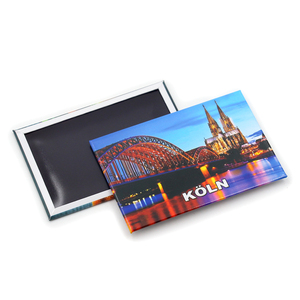Prix bon marché d'usine Aimants pour réfrigérateur en étain avec souvenir de <span class=keywords><strong>photo</strong></span> personnalisés Aimants pour réfrigérateur en métal à bas quantité minimale de commande pour cadeaux de voyage - Product Image 3
