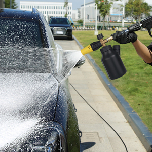 <span class=keywords><strong>1L</strong></span> 5000psi bên tiêm chai màu đen rửa xe tuyết bọt pháo <span class=keywords><strong>Lance</strong></span> <span class=keywords><strong>Brass</strong></span> áp lực sạch bọt nồi với 1/4 "Kết nối nhanh chóng - Product Image 2