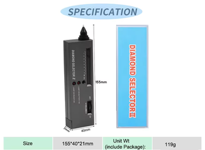 Schmucktester LED-Lichtanzeige II Schmuckwerkzeug Diamanttester für Edelsteinauswahl Premium-Produkt - Product Image 2
