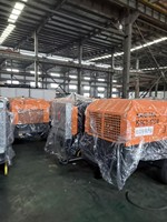 Compresseur d'air Kaishan à vitesse fixe, capacité de charge lourde 185cfm, pour l'entretien des ponts - Distributeur exclusif