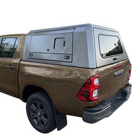Couverture de benne de camionnette robuste sur mesure en aluminium pour camions pleine grandeur et de taille moyenne 4x4 tout-terrain et voyages en extérieur
