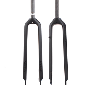 Fourche rigide droite en carbone super légère <span class=keywords><strong>TOSEEK</strong></span> 26/27,5/29 pouces pour VTT, fourche de vélo 1-1/8 pouces - Product Image 2